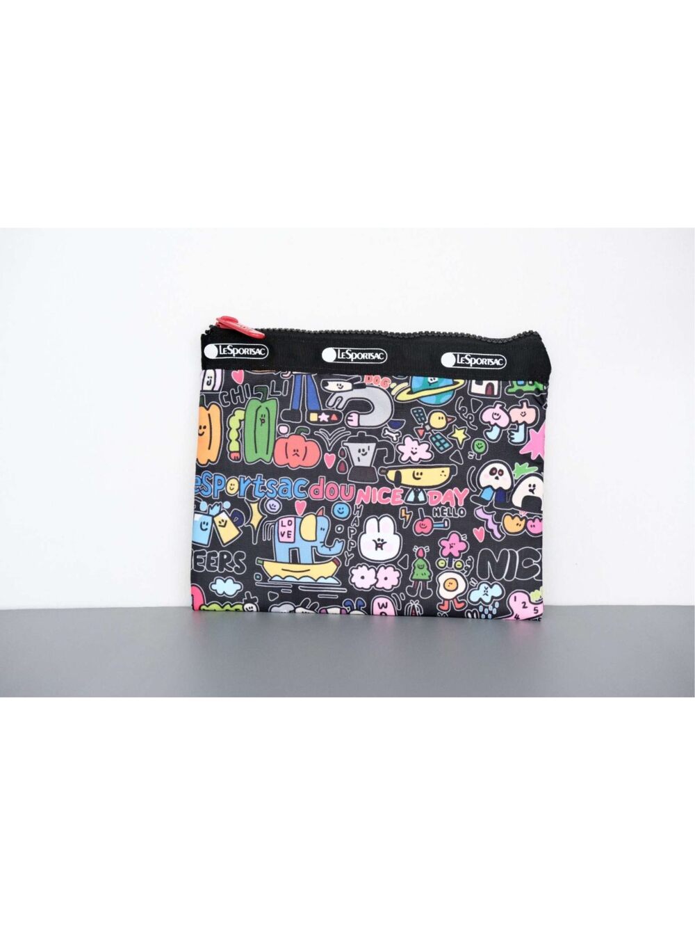 LeSportsac x Dou 1 Zipper Pouch NWOT